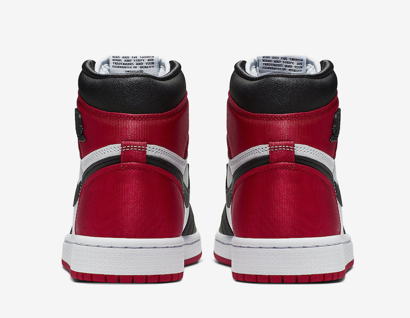 Air Jordan 1 Satin Black Toe CD0461-016 2019å叿¥æ