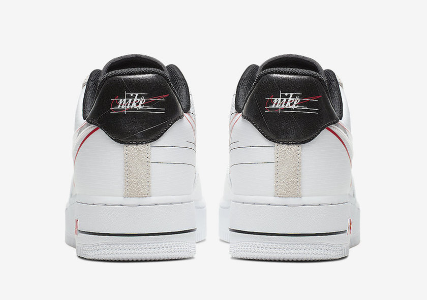Nike Air Force 1 Script Swoosh CK9257-100 Release Date