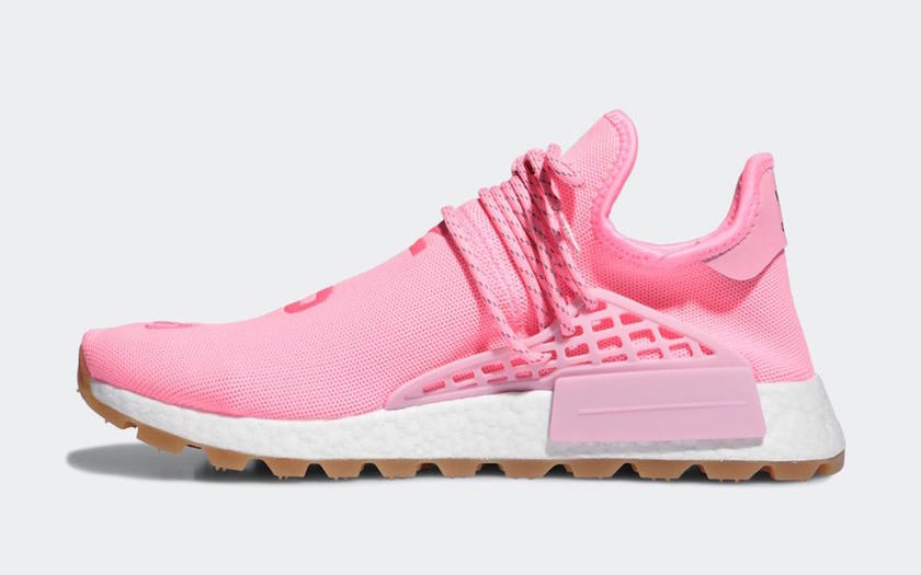 Pharrell adidas NMD Hu Trail Sun Calm Pink Gum EG7740åå:registered:æ¥æ