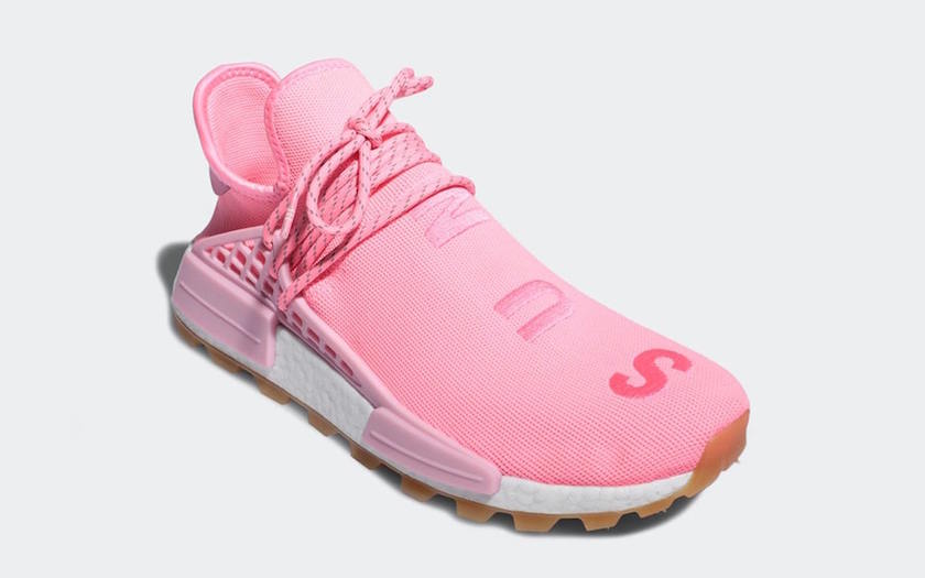 Pharrell adidas NMD Hu Trail Sun Calm Pink Gum EG7740åå:registered:æ¥æ