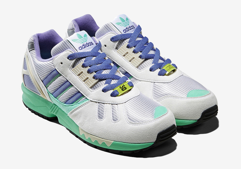 adidas ZX 7000ç½è²ä¸é¦ç»¿è²FU8404å叿¥æ