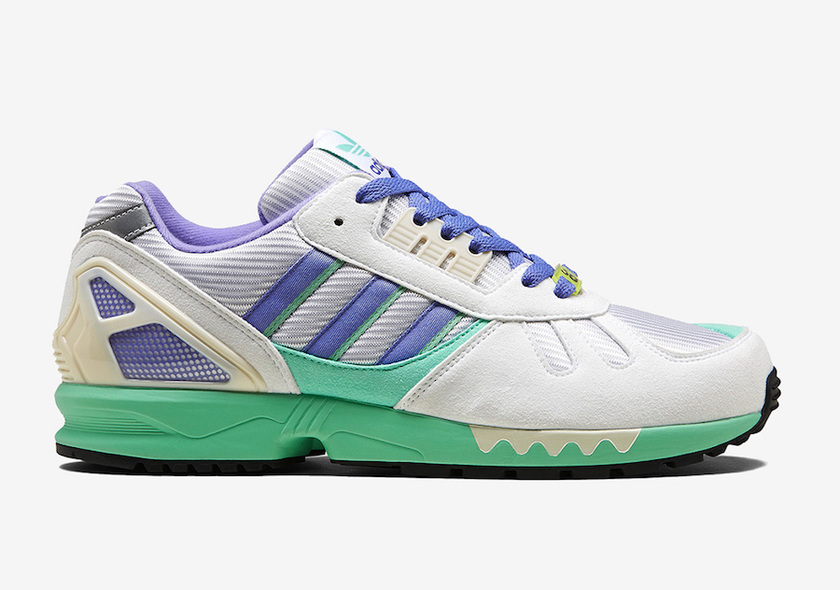 adidas ZX 7000ç½è²ä¸é¦ç»¿è²FU8404å叿¥æ