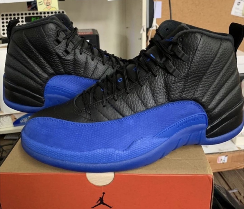 Air Jordan 12 Black Game Royal 130690-014 2019å叿¥æ
