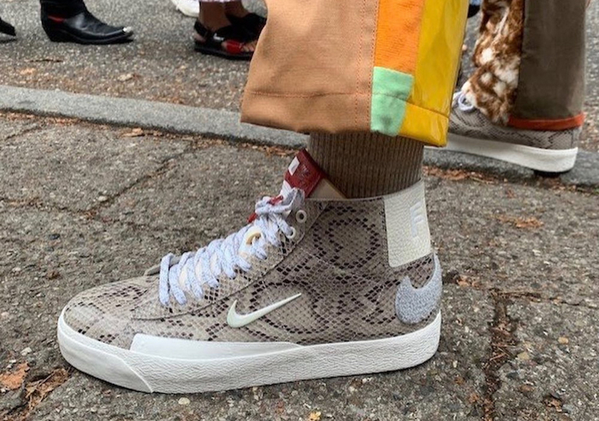Soulland Nike SB Blazer Mid Snakeskinå叿¥æ