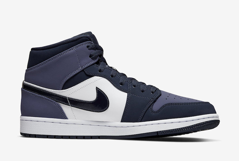 Air Jordan 1 Mid Sandded Purple 554724-445 2019å叿¥æ