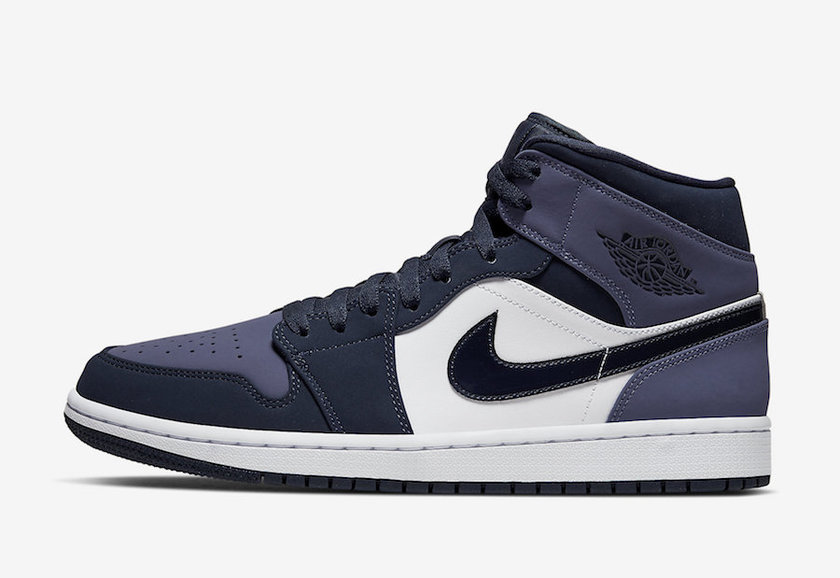 Air Jordan 1 Mid Sandded Purple 554724-445 2019å叿¥æ