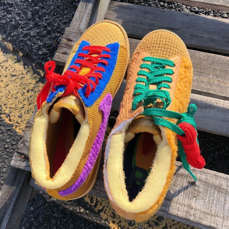 實ç:copyright:æå
ï¼Cactus Plant Flea Market ææ Nike By You æé  Blazer ç¹å¥åä½ä¼å