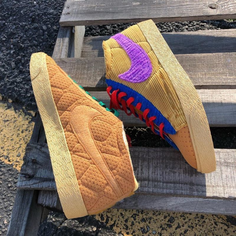 實ç:copyright:æå
ï¼Cactus Plant Flea Market ææ Nike By You æé  Blazer ç¹å¥åä½ä¼å