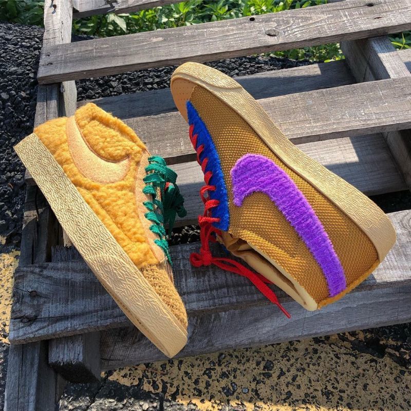 實ç:copyright:æå
ï¼Cactus Plant Flea Market ææ Nike By You æé  Blazer ç¹å¥åä½ä¼å