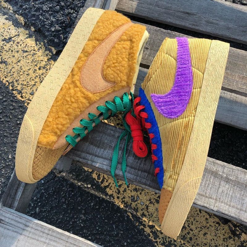 實ç:copyright:æå
ï¼Cactus Plant Flea Market ææ Nike By You æé  Blazer ç¹å¥åä½ä¼å