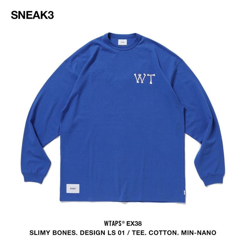 七彩刺绣logo + 吸睛骨头图案！WTAPS x MIN-NANO 多款联名单品实物抢先