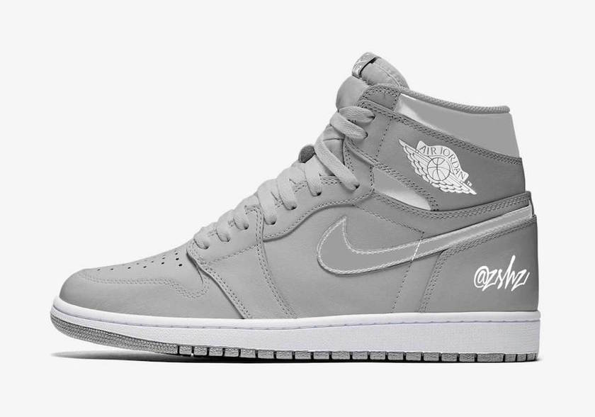 Air Jordan 1䏿§ç°è²éå±é¶ç½è²555088-029å叿¥æ