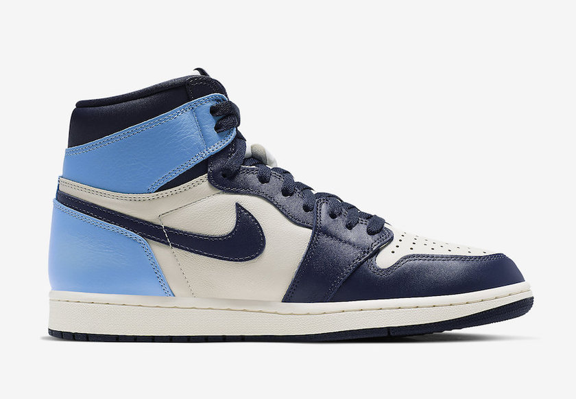 Air Jordan 1 Obsidian University Blue 555088-140 2019å叿¥æä»·æ ¼