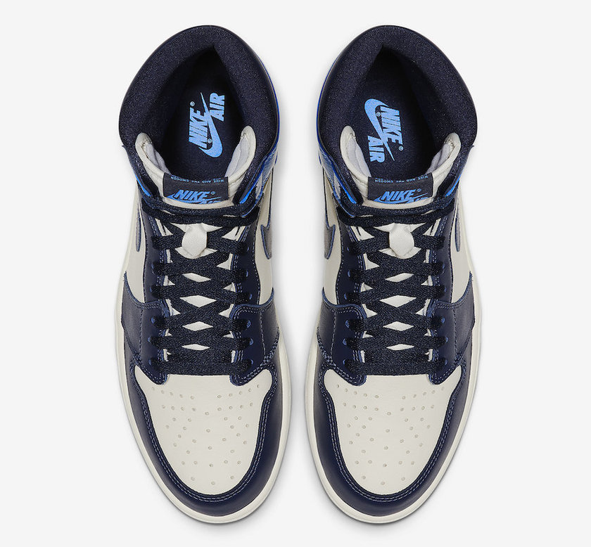 Air Jordan 1 Obsidian University Blue 555088-140 2019å叿¥æä»·æ ¼