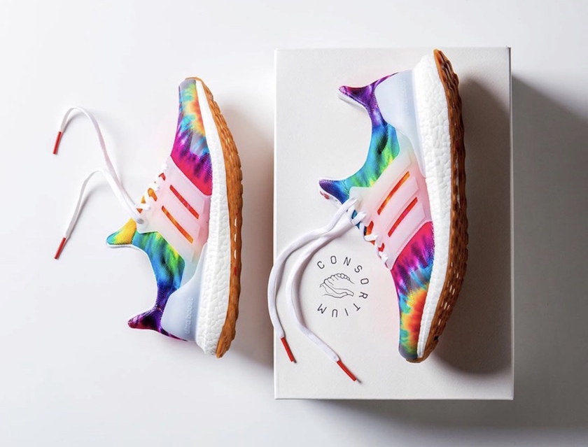 Nice Kicks adidas Ultra Boost Woodstock Tie-Dyeå叿¥æ