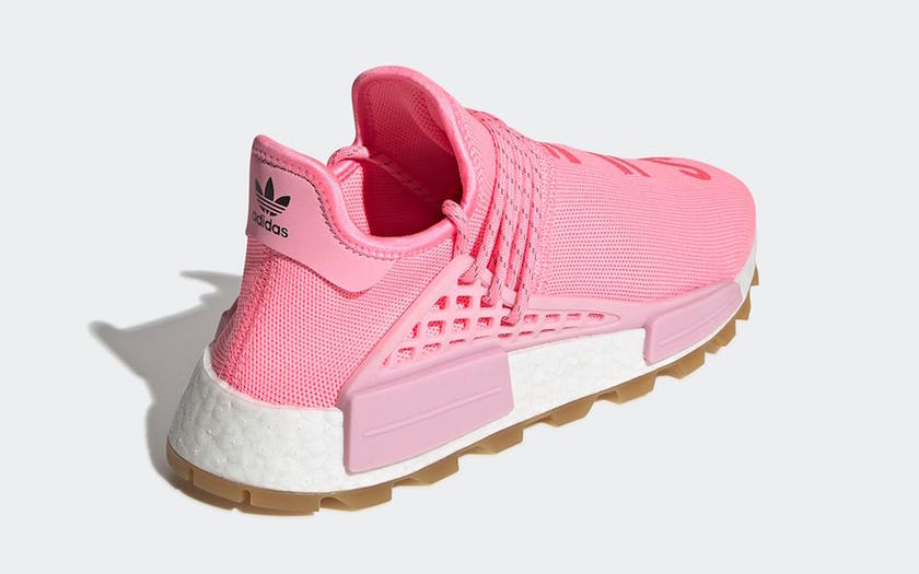 Pharrell adidas NMD Hu Pink Gum EG7740å叿¥æ