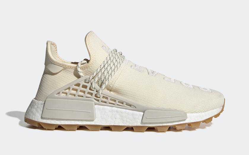 Pharrell adidas NMD Hu Cream White Gum EG7737å叿¥æ