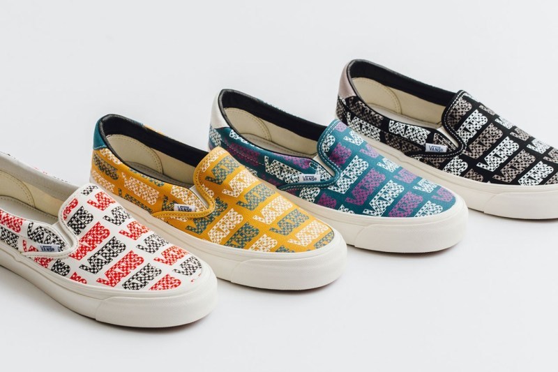 Vans Vault å¨æ°ãLogo CheckboardãOG Slip-On 59 LX éæ¬¾
