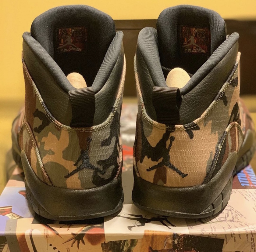 Air Jordan 10 Camo 310805-201å叿¥æ