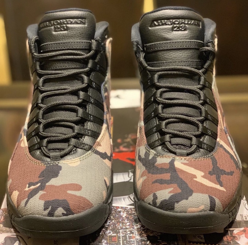 Air Jordan 10 Camo 310805-201å叿¥æ