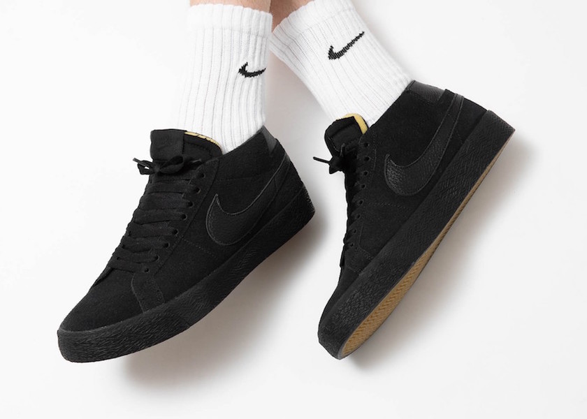 Nike SB Zoom Blazer Chukka Black Gum AT9765-004å叿¥æ