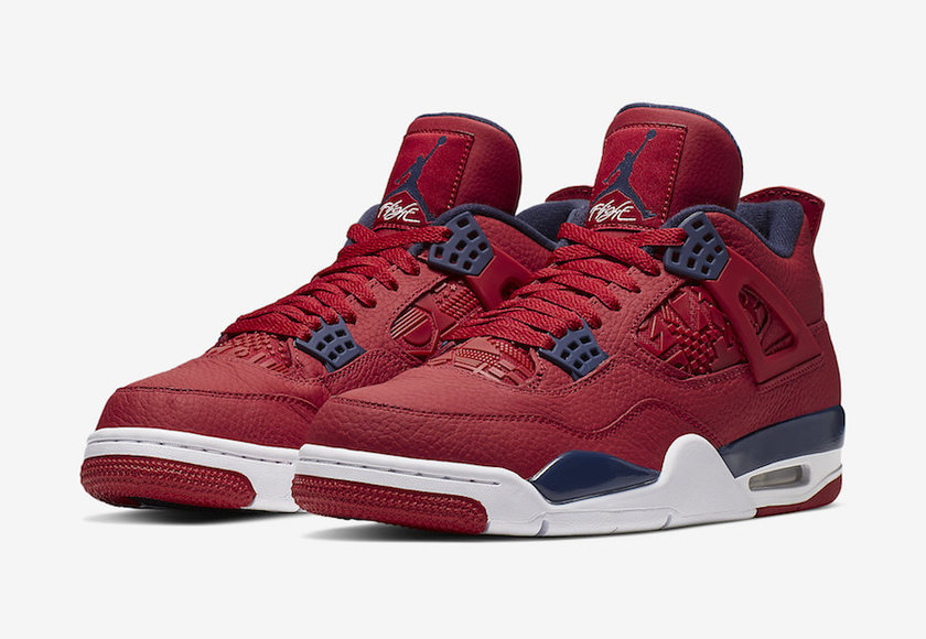 Air Jordan 4 FIBAââ Gym Red CI1184-617 2019å叿¥æä»·æ ¼