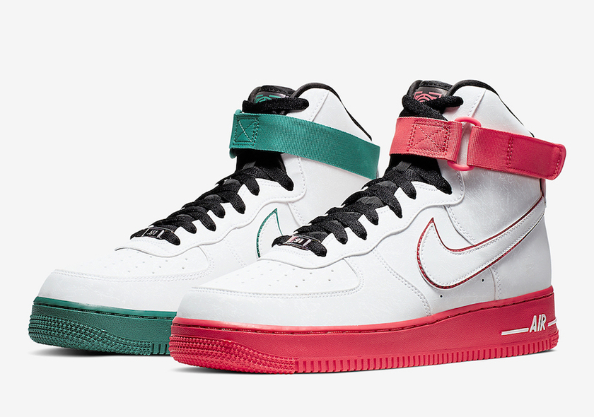 Nike Air Force 1 High China Hoop Dreams CK4581-110åå¸æ¥æ