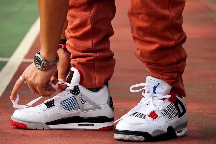 Air Jordan 4ä»ä¹æ¯On-Feet CI1184-146å叿¥æ