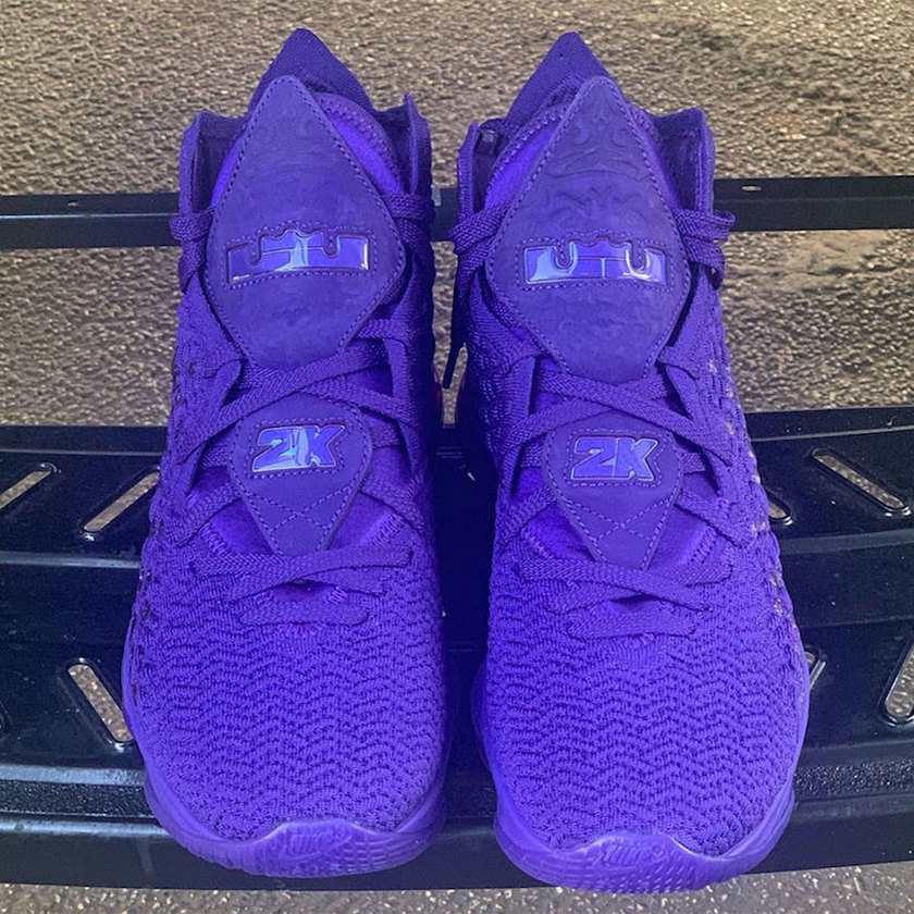 Nike LeBron 17 2Kç´«è²å叿¥æ