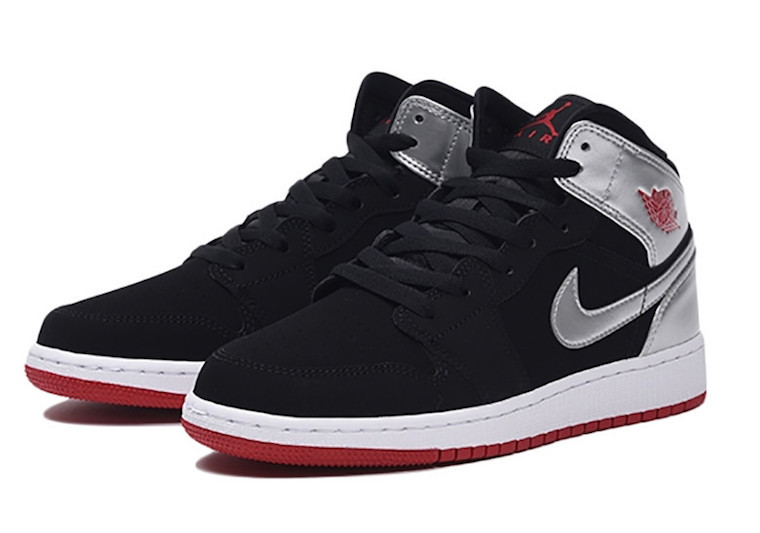 Air Jordan 1 Mid GSé»è²å¥èº«æ¿çº¢è²554725-057åå:registered:æ¥æ