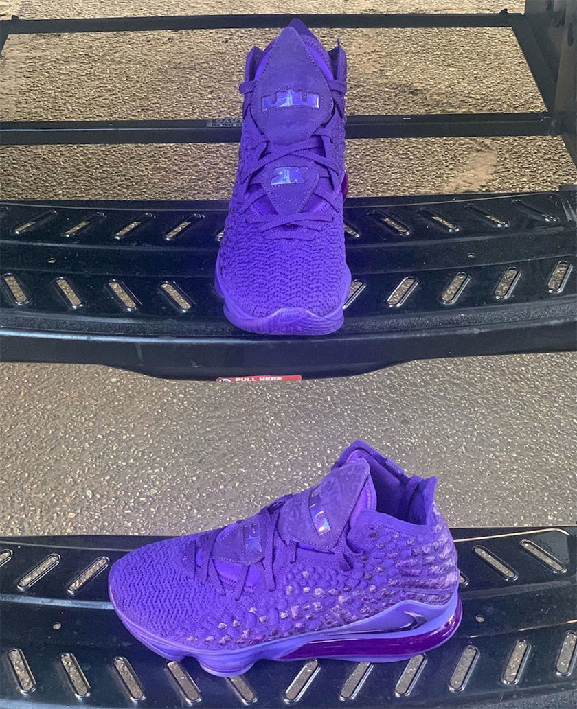 Nike LeBron 17 2Kç´«è²å叿¥æ