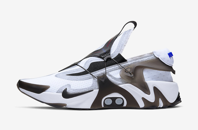 Nike Adapt Huaracheç½è²é»è²BV6397-110åå¸æ¥æ