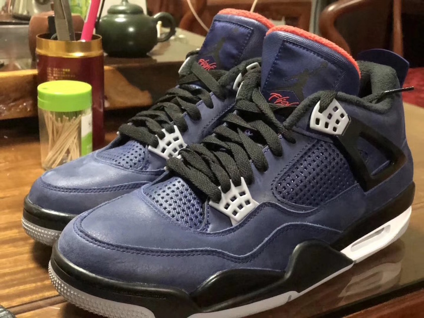 Air Jordan 4 WNTRå¿ è¯èè²Habanero红è²é»è²CQ9597-401å叿¥æ