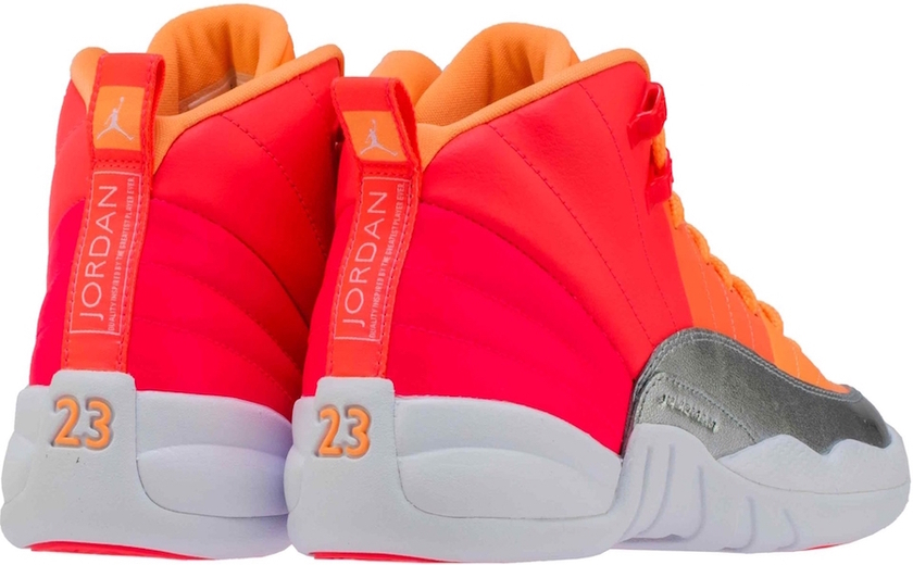 Air Jordan 12 GS Hot Punch Racerç²çº¢è²å¤è²510815-601å叿¥æ