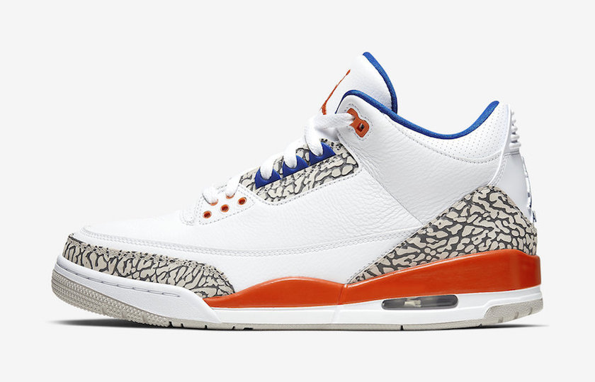 Air Jordan 3 Knicks 136064-148 2019å叿¥æä»·æ ¼