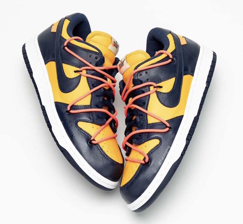 Off-White Nike Dunk Low大å¦éæµ·åCT0856-700å叿¥æ