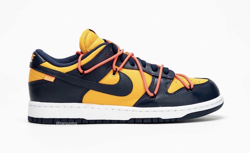 Off-White Nike Dunk Low大å¦éæµ·åCT0856-700å叿¥æ