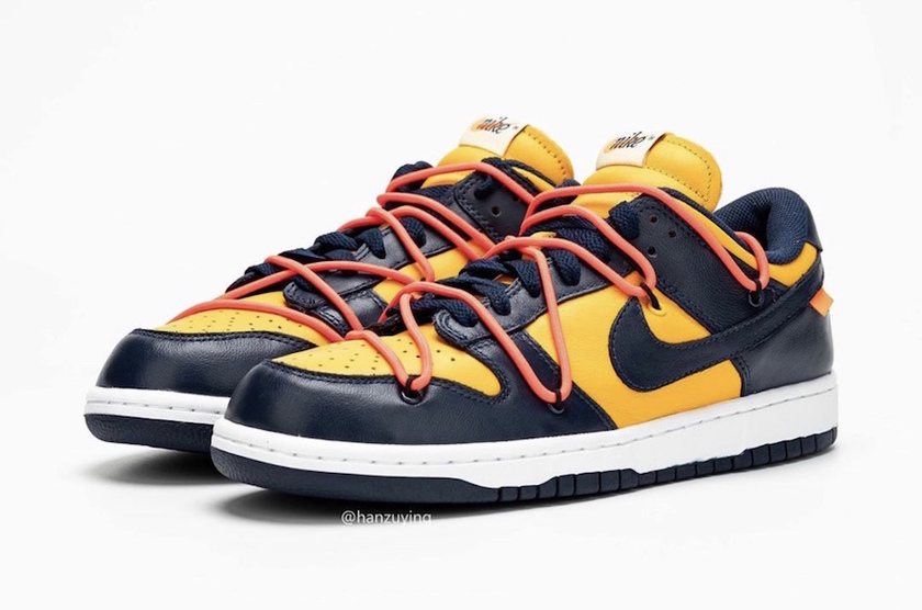Off-White Nike Dunk Low大å¦éæµ·åCT0856-700å叿¥æ