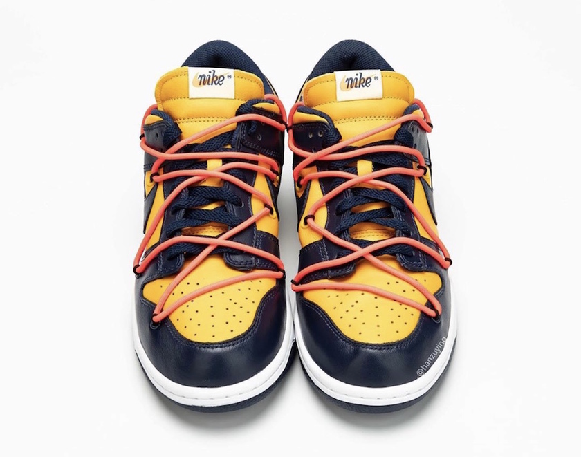 Off-White Nike Dunk Low大å¦éæµ·åCT0856-700å叿¥æ