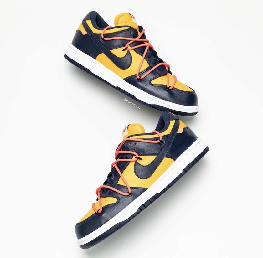Off-White Nike Dunk Low大å¦éæµ·åCT0856-700å叿¥æ