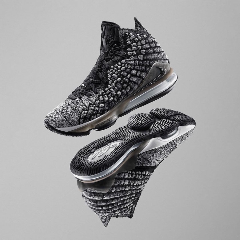 Nike LeBron 17 Black White BQ3177-002å叿¥æ