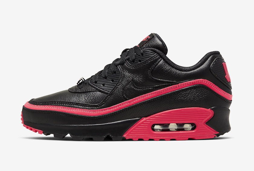 不败的Nike Air Max 90黑色太阳能红CJ7197-003发布日期价格
