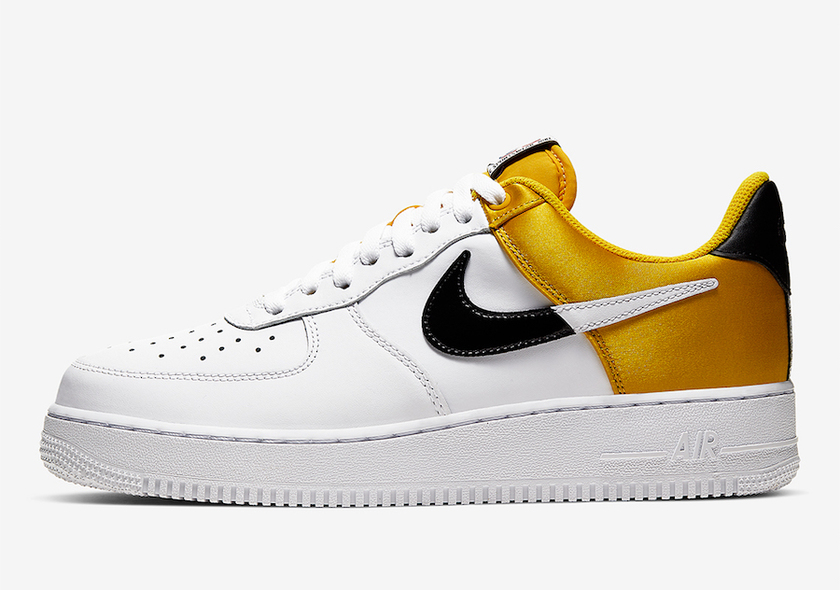 Nike Air Force 1 NBA Amarillo Satin BQ4420-700åå:registered:æ¥æ