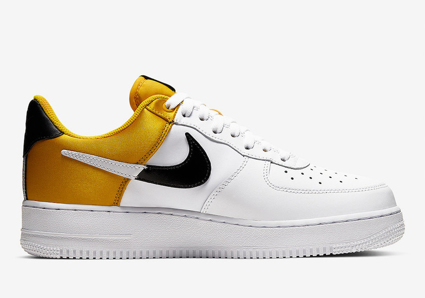 Nike Air Force 1 NBA Amarillo Satin BQ4420-700åå:registered:æ¥æ