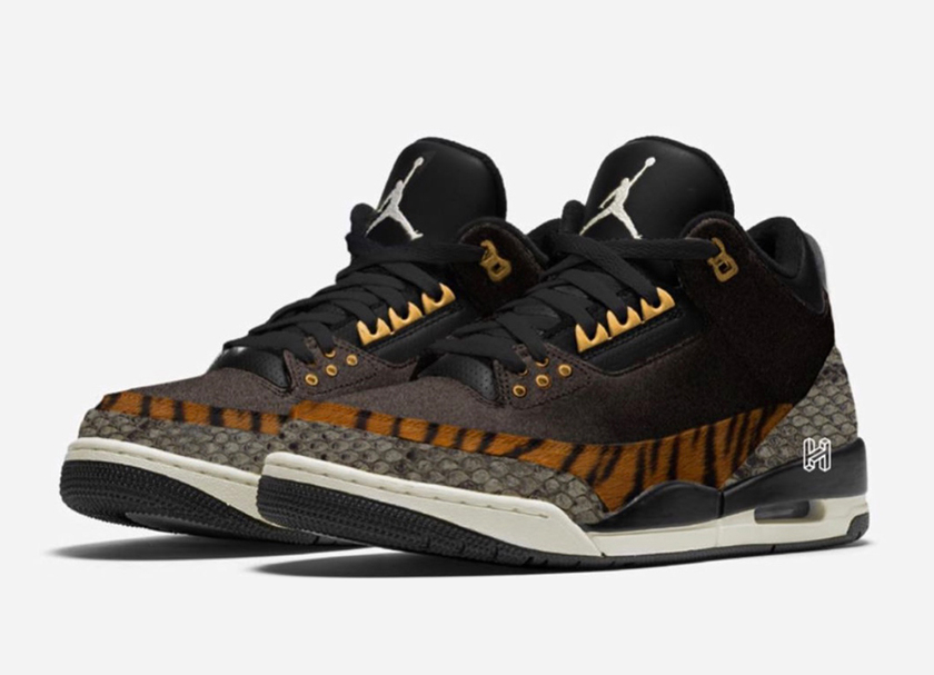 Air Jordan 3 Animal Pack CK4344-002åå:registered:æ¥æ