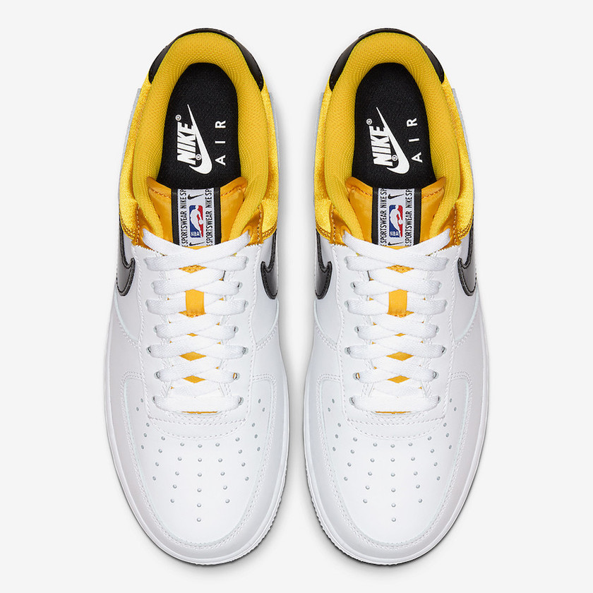 Nike Air Force 1 NBA Amarillo Satin BQ4420-700åå:registered:æ¥æ