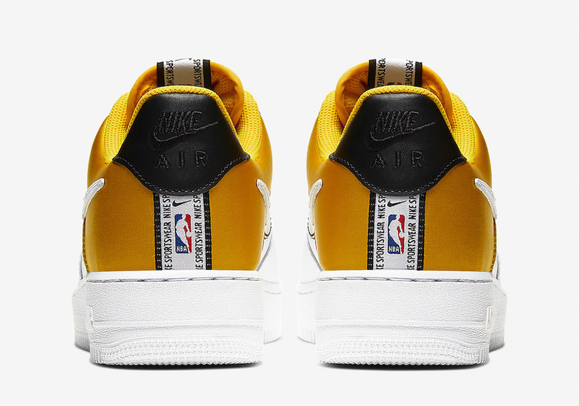 Nike Air Force 1 NBA Amarillo Satin BQ4420-700åå:registered:æ¥æ