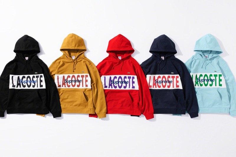 Supreme x Lacoste 2019 ç§å£èåç³»åæ£å¼ç¼ä½