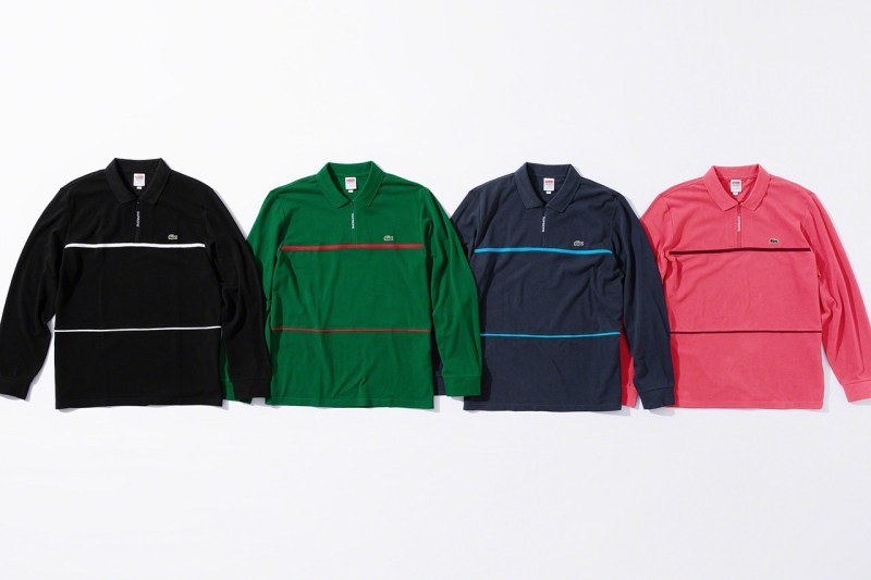 Supreme x Lacoste 2019 ç§å£èåç³»åæ£å¼ç¼ä½