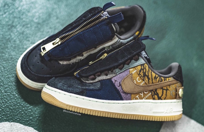 Travis Scott Nike Air Force 1 Low CN2405-900åå:registered:æ¥æ
